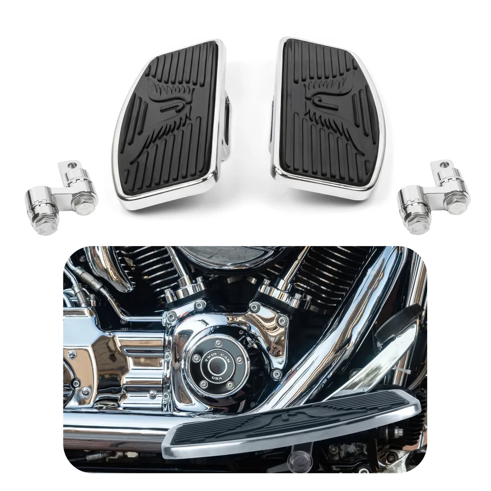 Reposapiés delantero ajustable para Harley Sportster 883 1200 Foto 4 de 4