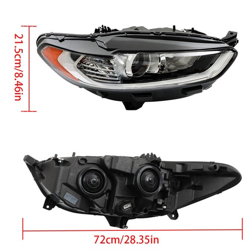 For Ford Fusion 2013 2014 2015 2016 Headlight Headlamp Assembly Halogen Right - Picture 13 of 14