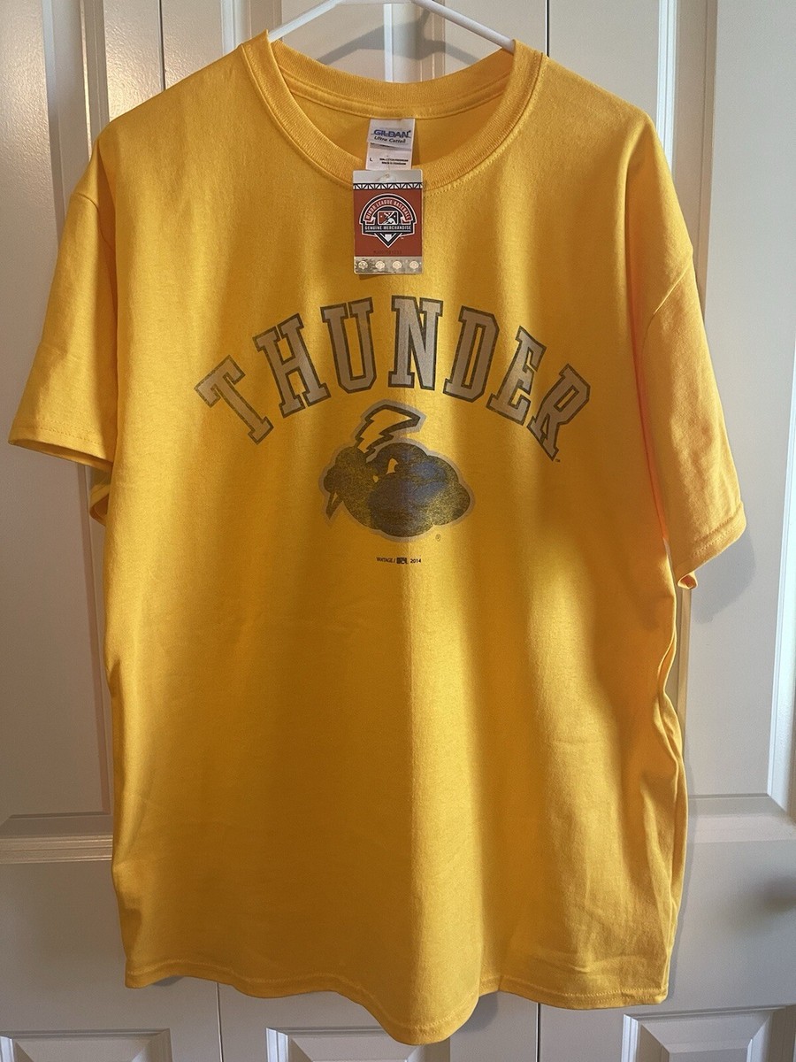Minor-league Trenton thunder baseball large T-shirt