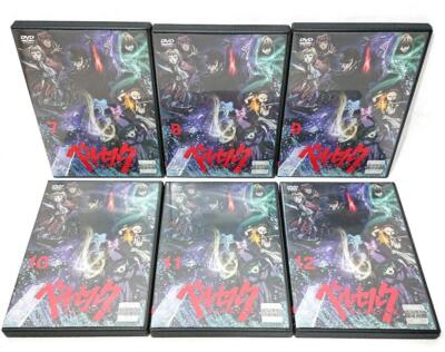 BERSERK/ベルセルク【DVD】シリーズ全22巻 Berserk DVD Series Complete 22 Volume Set | eBay