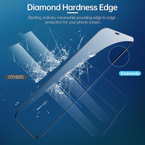 2pcs iPhone 12/11/XR Screen Protector Tempered Glass, Alignment - Picture 4 of 7