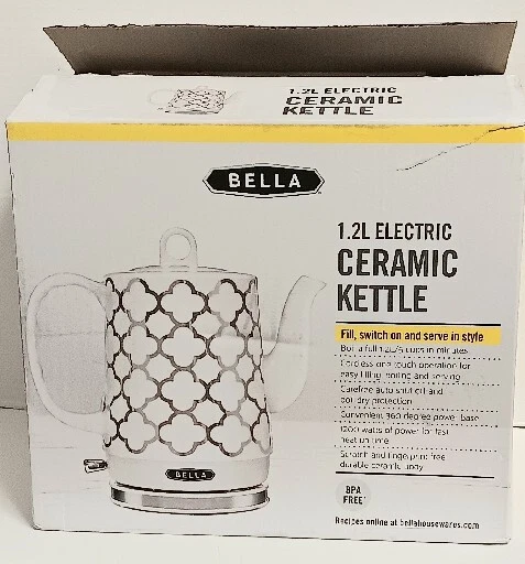 BELLA 1.2L Ceramic Kettle How-To! 