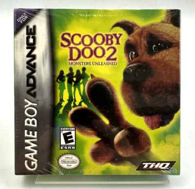 GBA Scooby Doo 2: Monsters Unleashed, Neu und Factory Sealed - **Flaw**