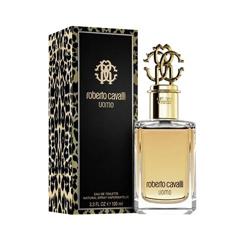 ROBERTO CAVALLI UOMO 100ML EDT SPRAY BRAND NEW & SEALED *NEW PACKAGING*