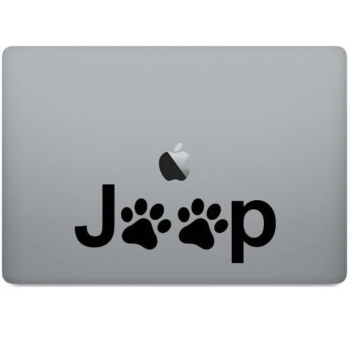 Dog Paws Print Vinyl Decal Sticker For Vehicle Car Truck Window Van Bumper Wall - Image 3 of 4