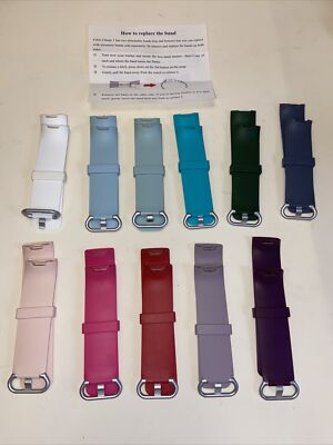 11 Bands Fitbit Charge 3 Men s Small Replacement Bands New Open Pkg Of 11
