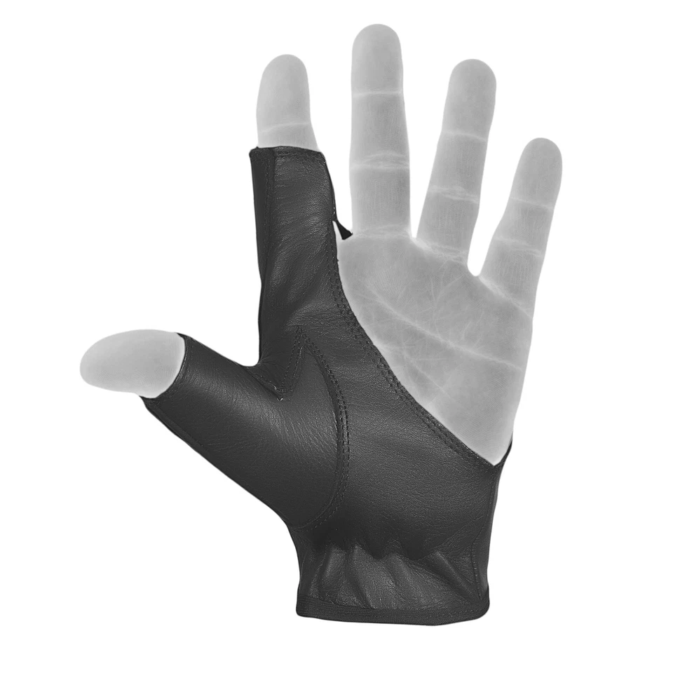 Archery Bow Gloves Left and Right Hand Black Brown Beige Dark Brown Brand New - Image 3 of 4