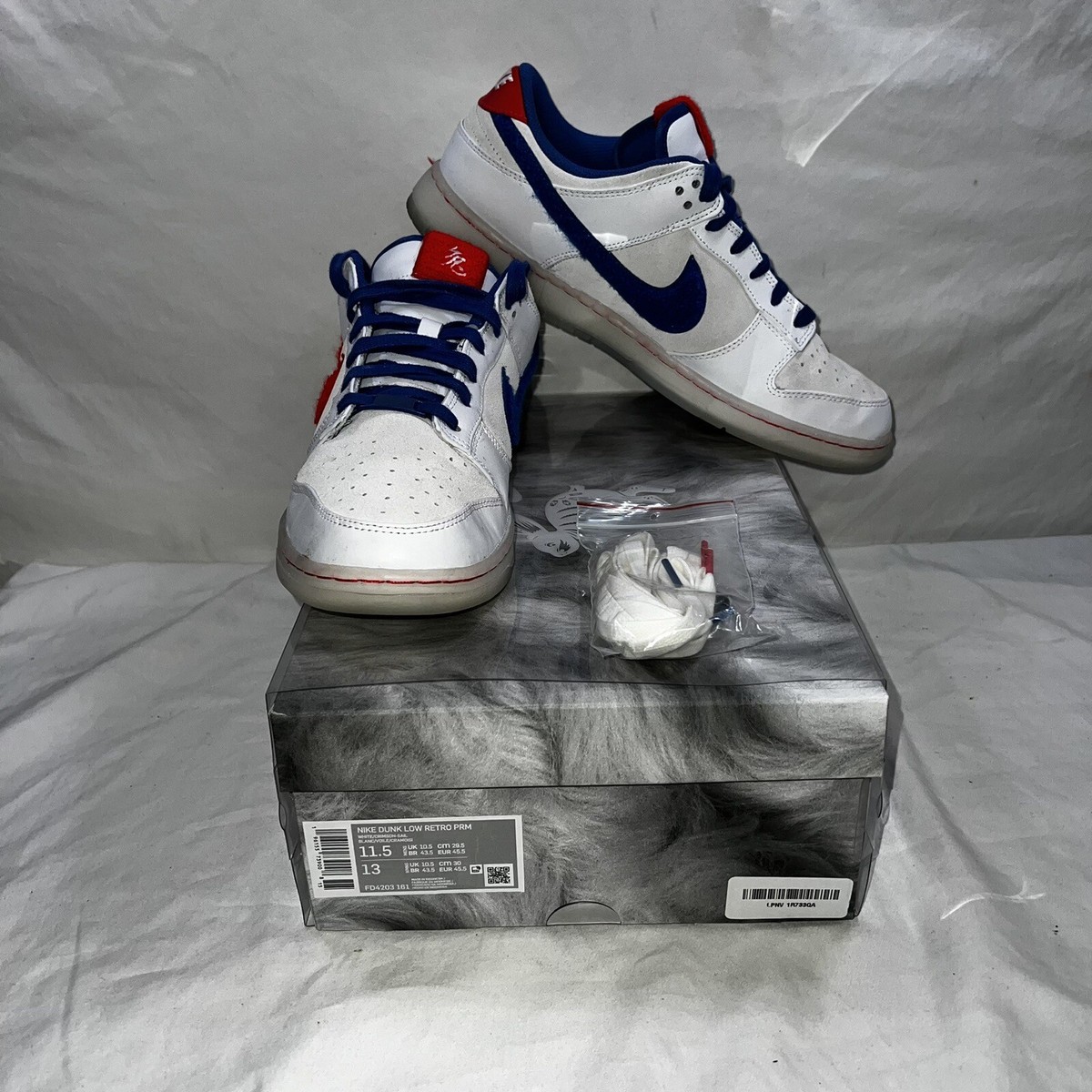 スニーカー Nike Dunk Low Year of the Rabbit FD4203-161 Nike Dunk Low Retro PRM Year of the Rabbit FD4203-161 US 7