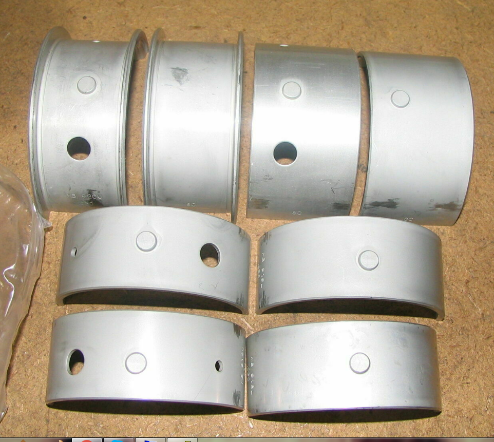 Engine Main Bearings Set Chevy 216 6 Cylinder 19401947 MBS918M .010 eBay