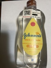 Johnson's Baby Oil Mineral Oil Enriched with Shea  Cocoa Butter to Prevent
