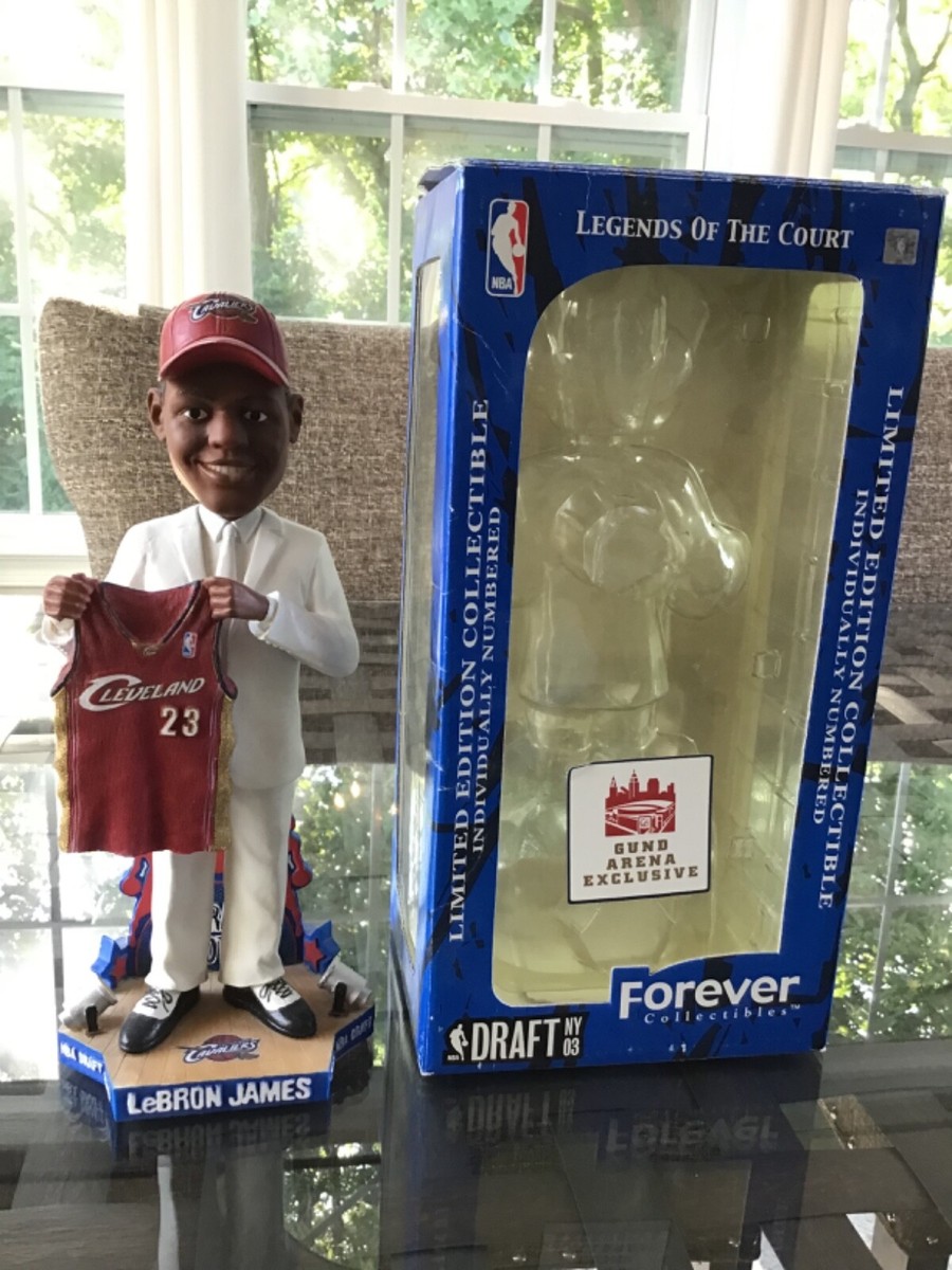 lebron james draft day bobblehead