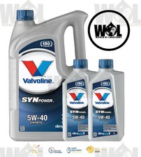 5W40 Synthetic Engine Oil Valvoline SynPower Xtreme MST C3 BMW-04 7 L 8.44 per litre