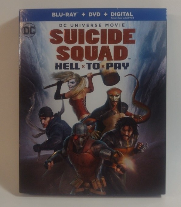 DC SUICIDE SQUAD HELL TO PAY Blu-ray CIB