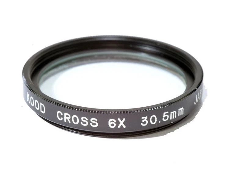 Star 30.5mm High Quality Kood Glass Starburst x6 Filter Made in Japan - Image 1 of 1
