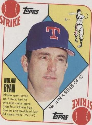 1968 TOPPS NO. 177 NOLAN RYAN RC SGC 8 NEAR MINT/MINT PACK FRESH