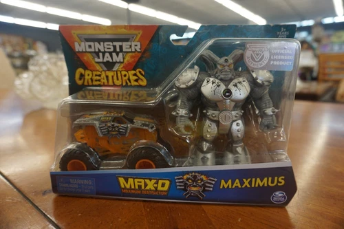 Monster Jam 1/64 scale Monster Trucks Creatures Max-D Maximus 2020 (12984)