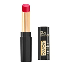 Blue Heaven Powder Matte Lipstick, Queen Red For Makeup 3.5g