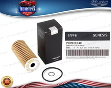 ⭐OEM⭐ Oil Filter 2017-2023 GENESIS G70 G80 G90 Kia K900 Stinger 3.3L 263203LTA0