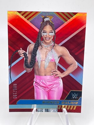 2023 WWE Chronicles - Panini - Red - /199 - #291 Bianca Belair  No 6