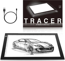 Ultra-Thin A4 LED Light Box 9x12 Inch USB Tracing Pad for Artists