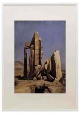 Gleyre Charles Gabriel Egyptian Temple A3 A4 Framed Print Picture