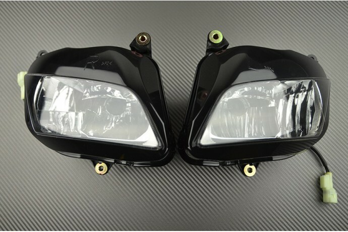 Optique avant CBR 600 RR pour remplacer un phare fissuré ou opaque Honda 2009-2012