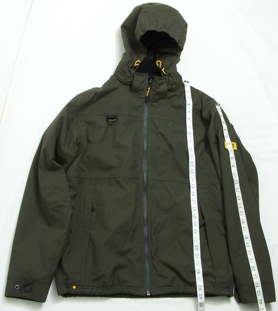 CAT CATERPILLAR CHINOOK Men's Padded Waterproof Jacket Size M eBay