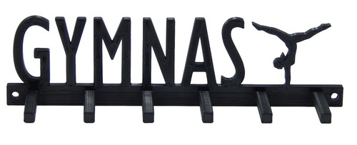 Gymnastics Handmade MEDAL SPORTS DISPLAY RACK HOLDER HANGER for Gymnasts - Picture 3 of 8