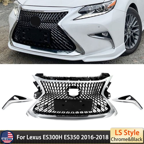 fit-lexus-es300h-es350-2016-2018-front-upper-grille-w-trim-molding-fog