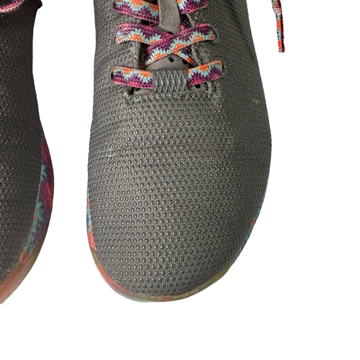 Nobull Gray PatchWork Rainbow SuperFabric Trainer Mens 8  display picture 3