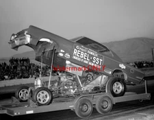 Hayden Proffitt "GRANT Rebel SST" Rambler Rebel NITRO Funny Car PHOTO! #(8)