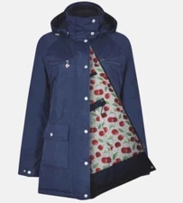 Size 16 Ladies Waterproof Jacket, Detachable Hood, Country Estate, Isla