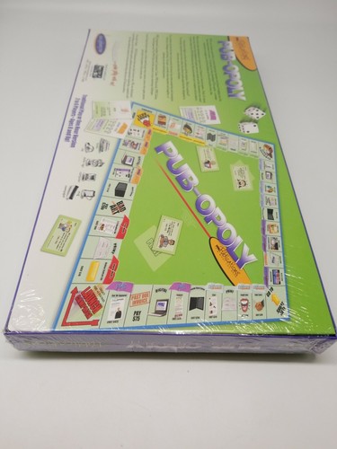 Pub-opoly Spiel Brandneu Versiegelt Publikationen Late For The Sky Spiel Marketing A+ - Bild 5 von 7