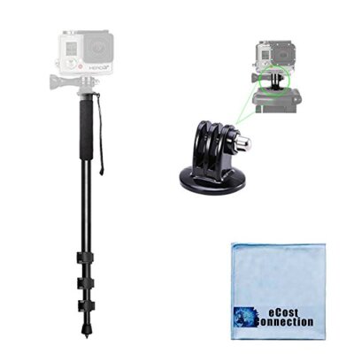 Selfie Stick Extendable Handheld Monopod Pole for GoPro Hero 10 9 8 7 6 5 4 3 2