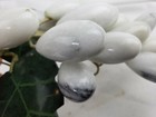 Chinese Jade / Stone Grape Cluster, Vintage, white 9"  — photo 10
