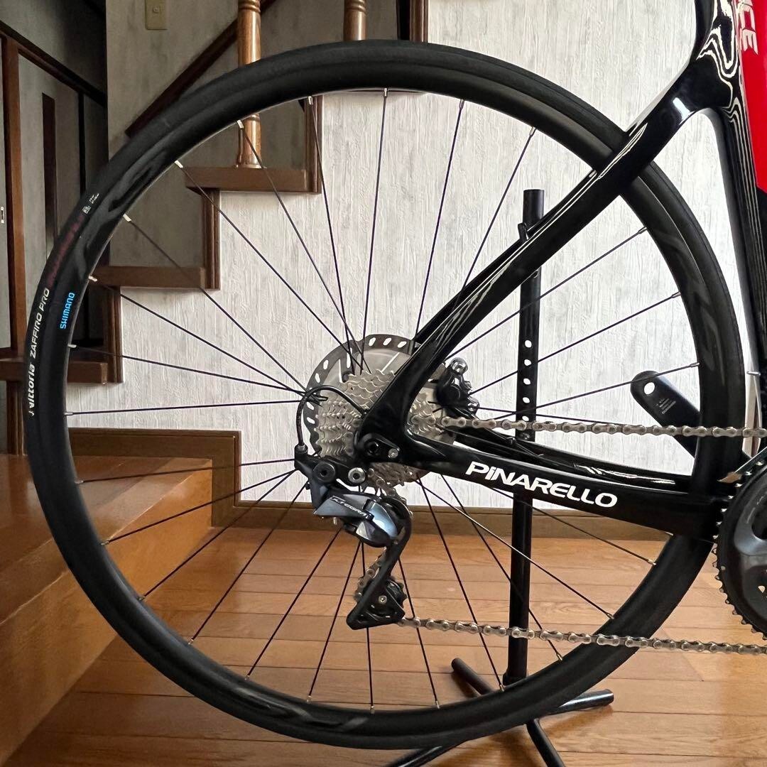 PINARELLO PRINCE DISK BLACK/RED 55 size | eBay