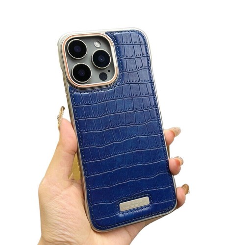 For iPhone 16 Crocodile Leather Texture Magnetic Case with Carbon Fiber Design - 第 16/20 張圖片