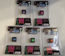 World's Smallest NeeDoh Groovy Glob Complete Set 5 Colors RARE HTF NEW Sealed