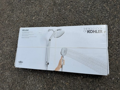 #ad KOHLER Windet Showering Rail Combo in Polished Chrome R27971 G CP $194.00