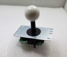 Sanwa New Joystick JLX2-TP-8YT-SK White Ball color Video Game Arcade Parts