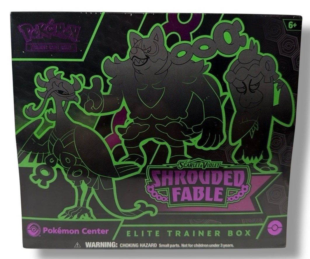 Shrouded Fable Pokemon Center Elite Trainer Box - Exclusive PC ETB