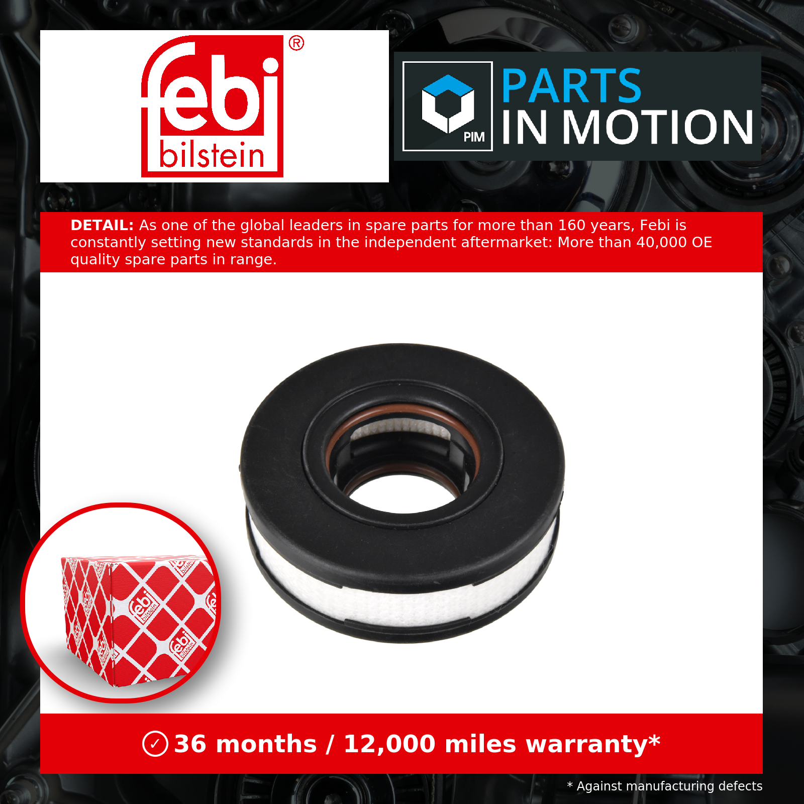 Crank Case Breather fits CITROEN RELAY 3.0D 2006 on 117918 1614156980 Febi New - Image 2