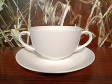 DIBBERN Fine Bone China CLASSIC - edle Suppentasse mit Untertasse