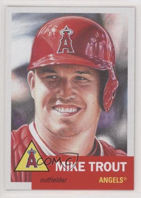 2019 Topps Living Set Online Exclusive /22017 Mike Trout #200 7k6