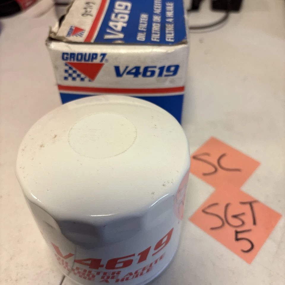Group 7 Oil Filter V4619 NOS - Image 3 of 3