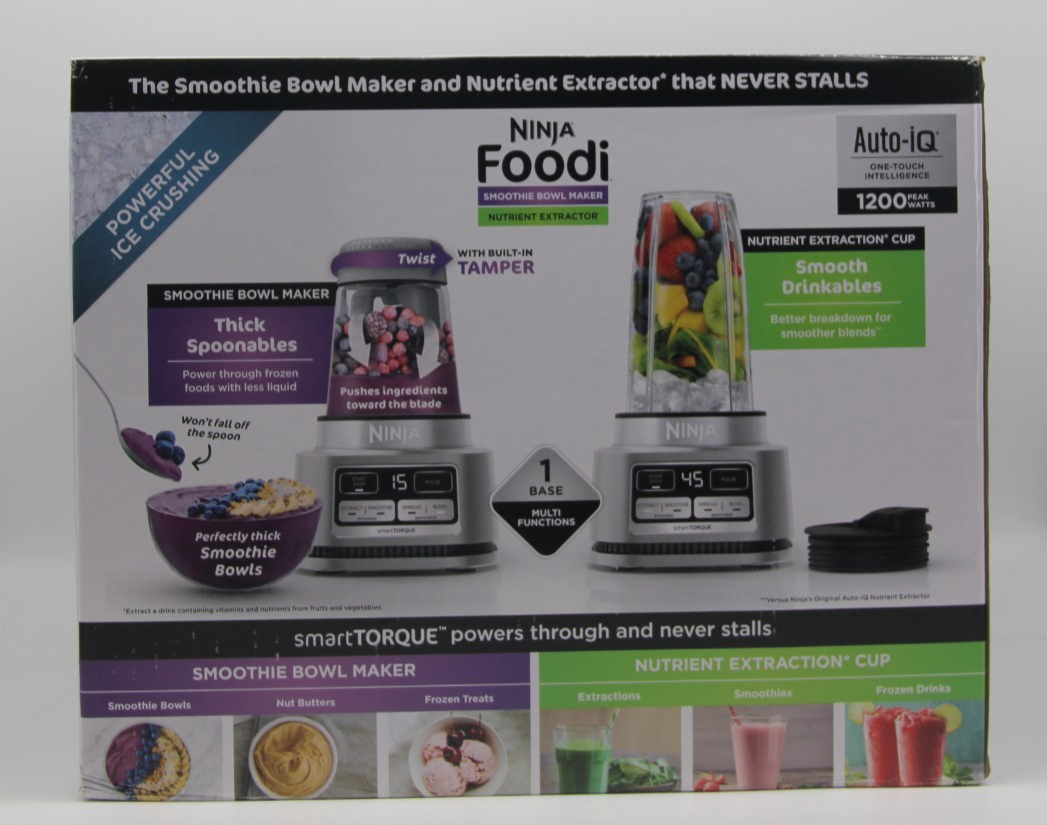 Ninja Foodi 1200W Smoothie Bowl Maker Blender Nutrient Extractor-image