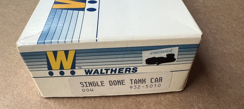 Kit de coche tanque domo único Walthers Dow 932-5010 escala HO nuevo stock antiguo | Condition: New