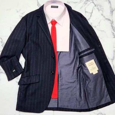 VETEMENTS DRESSTERIOR Tailored Jacket L Black Light Gray Tweed Collaboration