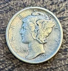 1920 P Mercury Dime Silver Circulated Business Strike Uncertified