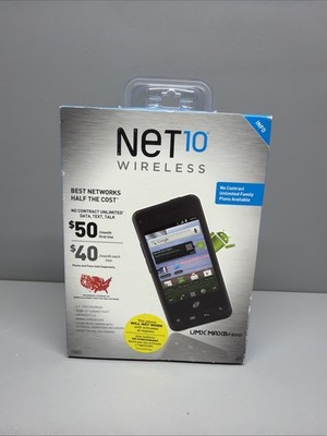 NEW Net10 UMX MAXBravo U670C Vintage Android Smartphone - Factory Sealed